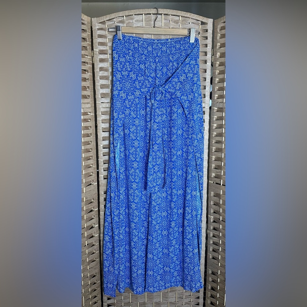 J. McLaughlin Wide Leg Tie-Front Bondi Beach Pants - Size Small - Picture 2 of 12